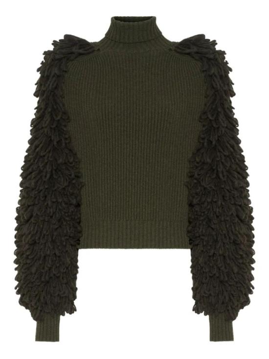 25FW 장 폴 고티에 터틀넥 PO033 K009 38 DARK KHAKI