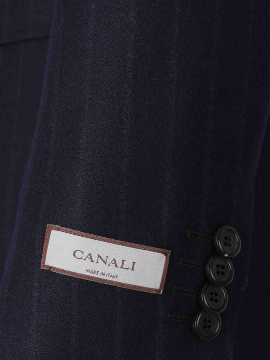 25FW 카날리 수트 세트 L24270 53 301DIPLOMATICO FRANELA MIDNIGHT BLUE - CANALI