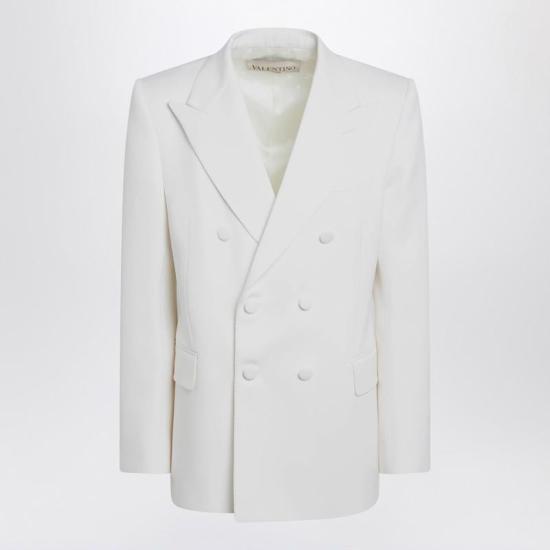 25FW 발렌티노 가라바니 수트 자켓 7V0CEI118JM R VALE CBG WHITE