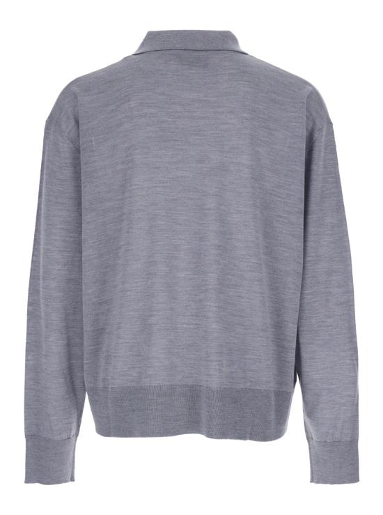 25FW 아미 긴팔 티셔츠 HPL406KN0066050 Grey - AMI