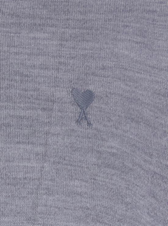 25FW 아미 긴팔 티셔츠 HPL406KN0066050 Grey - AMI