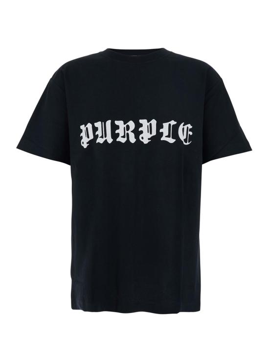 25FW 퍼플 브랜드 반팔 티셔츠 P104JGBB324 Black