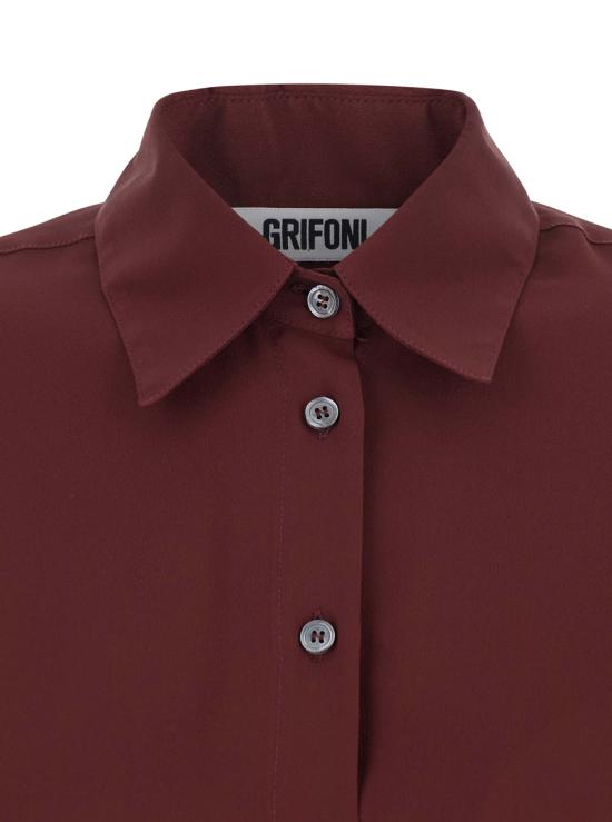 25FW 그리포니 블라우스/셔츠 GV2201437221 Bordeaux - GRIFONI