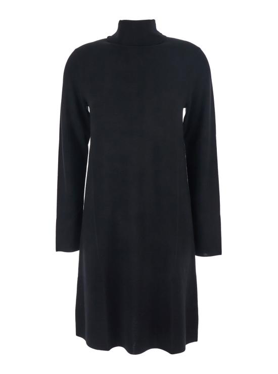 25FW 얼루드 미디 원피스 25564043490 Black
