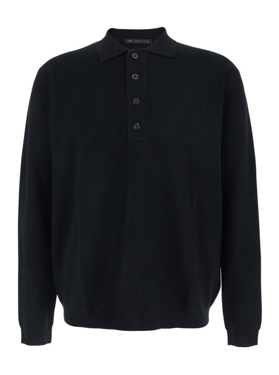 25FW 로우브랜드 긴팔 티셔츠 L1MFW25266736D001 Black