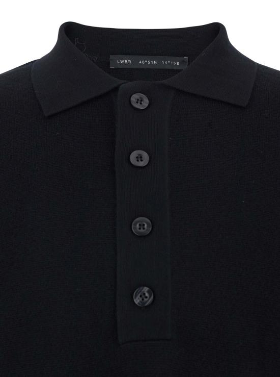 25FW 로우브랜드 긴팔 티셔츠 L1MFW25266736D001 Black - LOW BRAND