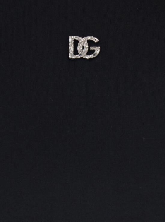 25FW 돌체앤가바나 반팔 티셔츠 F8N08ZG7B3UN0000 Black - DOLCE & GABBANA
