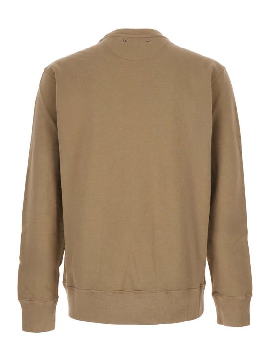 25FW 골든구스 앞면 프린트 코튼 스웨트셔츠 GMP01223P00214415200 Beige - GOLDEN GOOSE