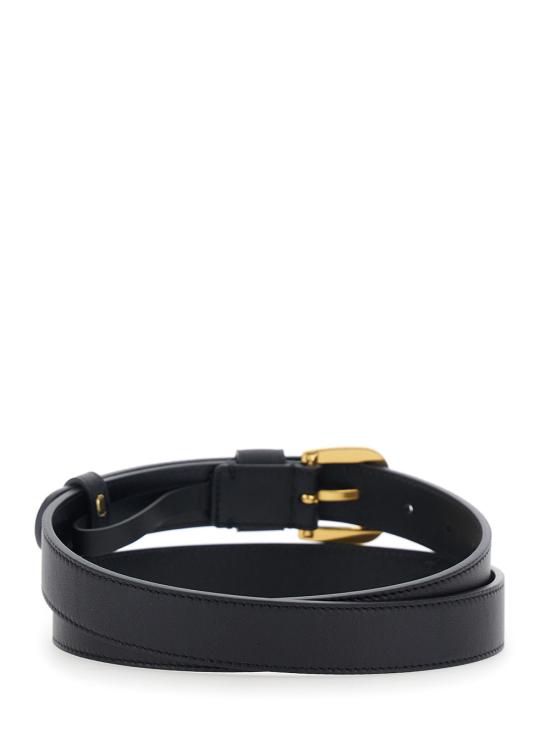 25FW 발렌티노 가라바니 가죽 벨트 7Y0T0SM1PPU0NO Black - VALENTINO GARAVANI