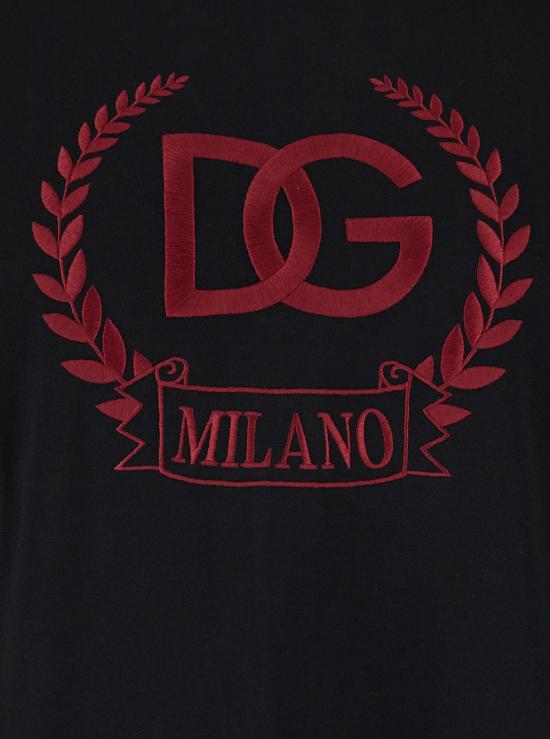 25FW 돌체앤가바나 반팔 티셔츠 G8PE3ZG7J5YN0000 Black - DOLCE & GABBANA