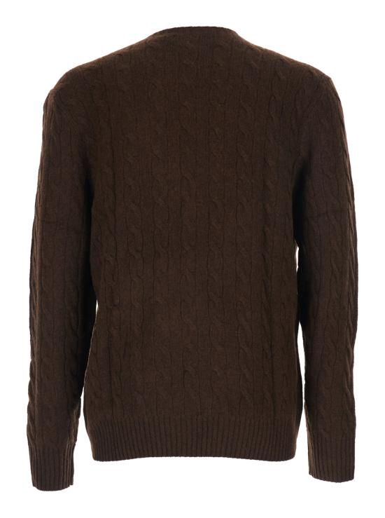 25FW 폴로 랄프로렌 케이블 니트 스웨터  710876762029 Brown - POLO RALPH LAUREN