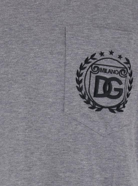 25FW 돌체앤가바나 반팔 티셔츠 G8RA2ZG7J6FS8291 Grey - DOLCE & GABBANA