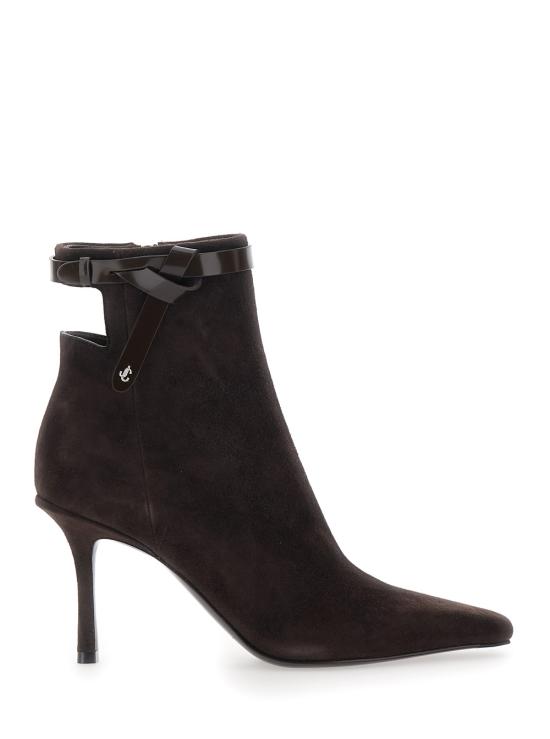 25FW 지미추 부츠 CAMIEAB85HNLCHOCOLATE Brown