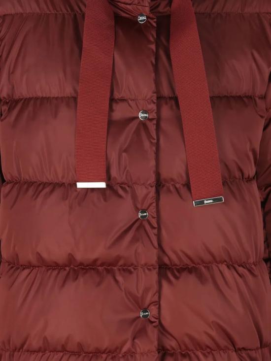 25FW 에르노 새틴 케이 다운 자켓 PI001936D 12170Z 6705 BORDEAUX - HERNO