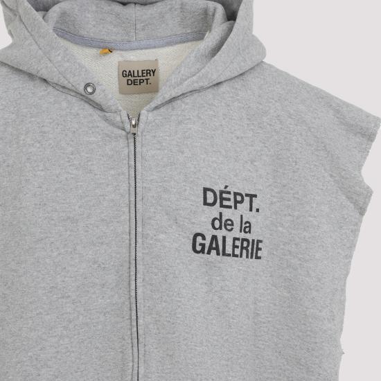 25FW 갤러리 디파트먼트 후드 티셔츠 FZC50046 H GREY - GALLERY DEPT