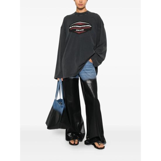 26SS 알렉산더 왕 데님 팬츠 4DC1264113 400C BLUE - ALEXANDER WANG