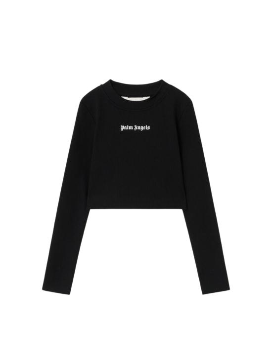 25FW [키즈] 팜앤젤스 티셔츠 PGAB006F25JER001 1003 BLACK OFF