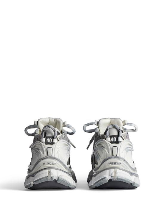 25FW 발렌시아가 러너 스니커즈 772774 W3RNY 9012 GREY WHITE BLACK - BALENCIAGA