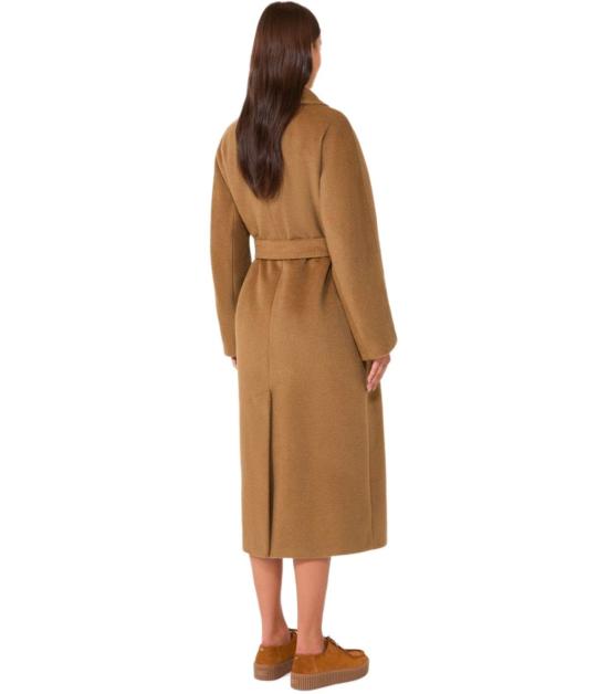 25FW 위켄드막스마라 코트 2525016082600 026 38 Brown - WEEKEND MAX MARA