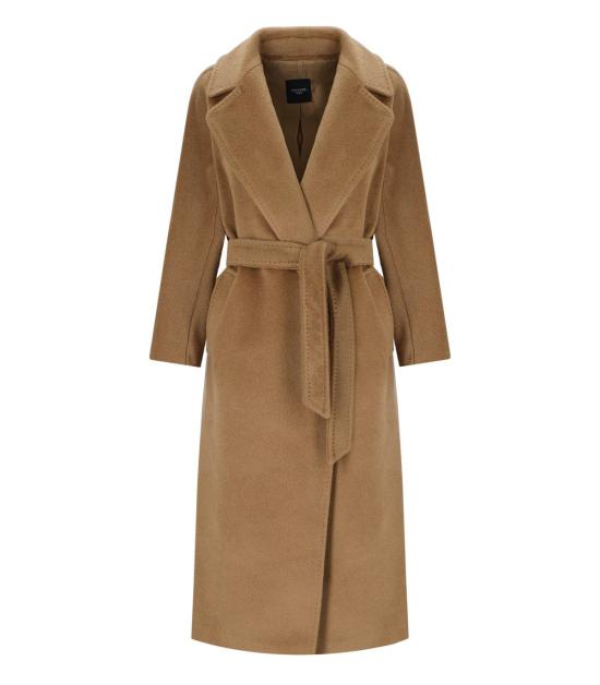 25FW 위켄드막스마라 코트 2525016082600 026 38 Brown