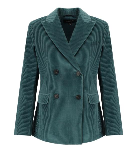 25FW 위켄드막스마라 수트 자켓 2525046062600 017 38 Green