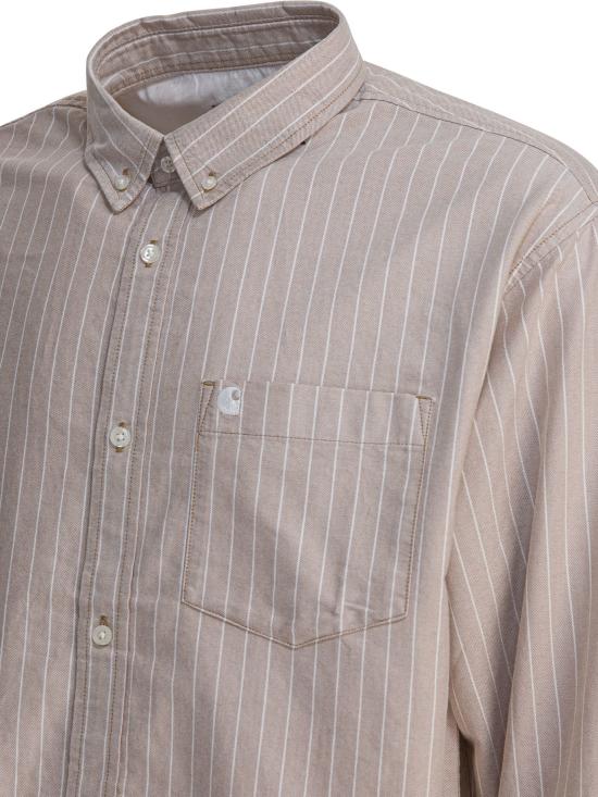 25FW 칼하트 WIP 긴팔 셔츠 I03532735EXX 03 Beige - CARHARTT WIP