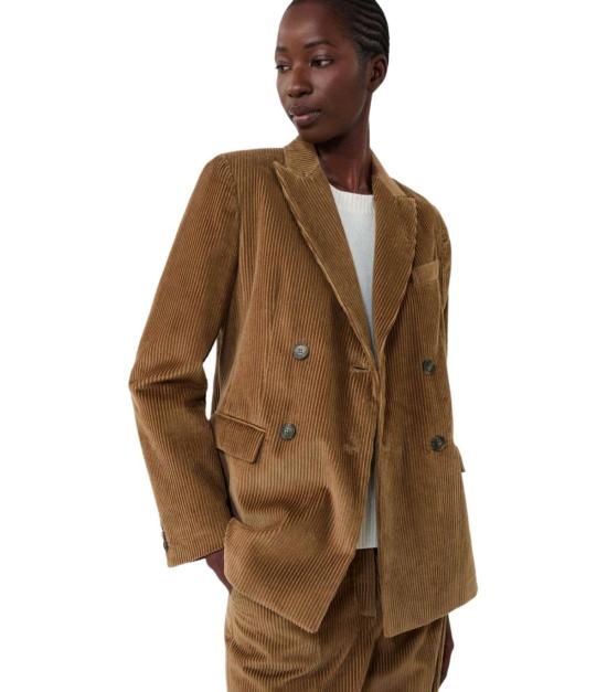 25FW 위켄드막스마라 수트 자켓 2525046062600 006 40 Brown - WEEKEND MAX MARA