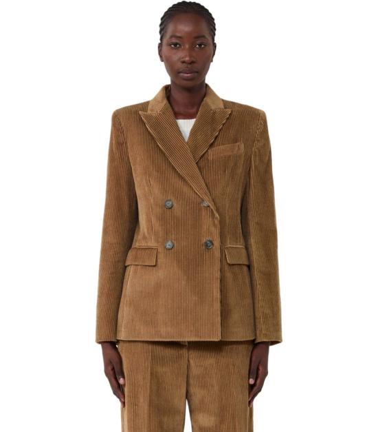 25FW 위켄드막스마라 수트 자켓 2525046062600 006 40 Brown - WEEKEND MAX MARA