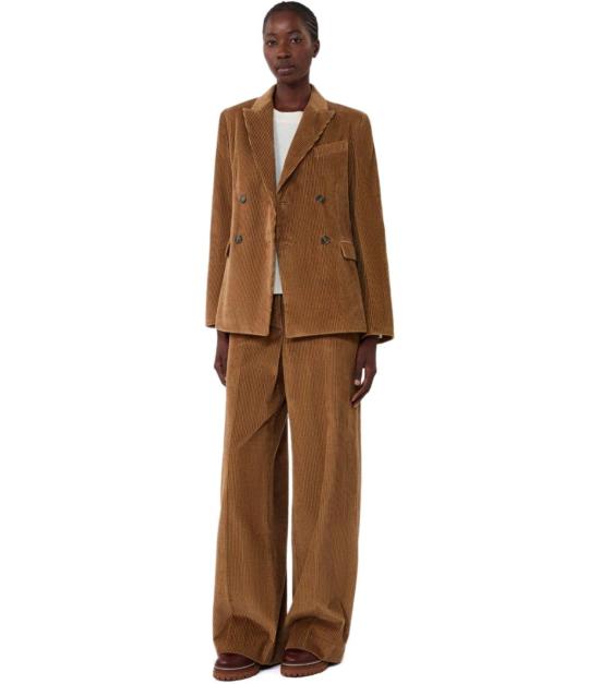 25FW 위켄드막스마라 수트 자켓 2525046062600 006 40 Brown - WEEKEND MAX MARA