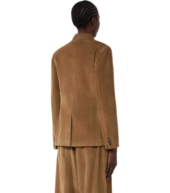 25FW 위켄드막스마라 수트 자켓 2525046062600 006 40 Brown - WEEKEND MAX MARA