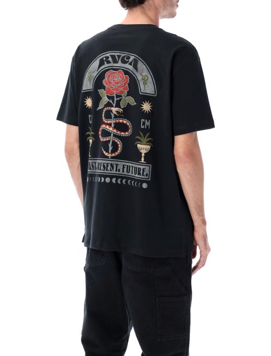 25FW 루카 반팔 티셔츠 EVYZT00281 BLK Nero - RVCA