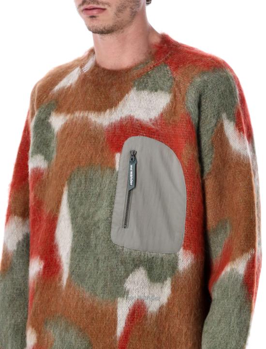 25FW 앤드원더 스웨터 574 5284064 401 BROWN MIX - AND WANDER