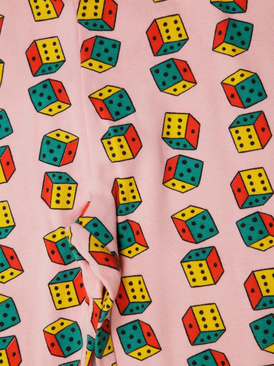 25FW [키즈] 보보쇼즈 레깅스 B225AC060 DICES ALL OVER ROSA - BOBO CHOSES