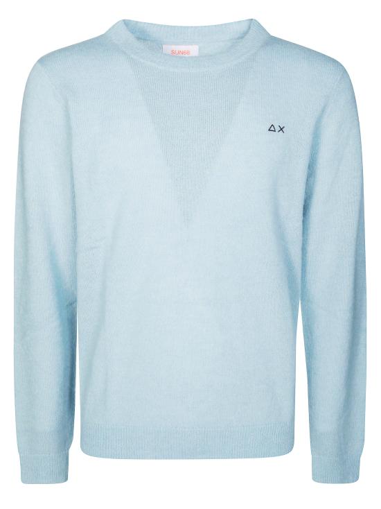 25FW 썬 68 스웨터 K45118 25 BICE AZZURRO