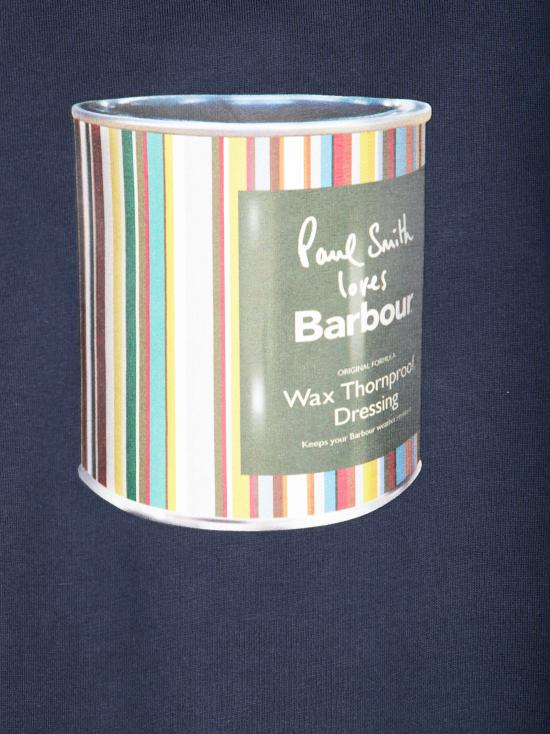 25FW 바버 X 폴스미스 반팔 티셔츠 MTS1526MTS NY91 BLU - BARBOUR X PAUL SMITH