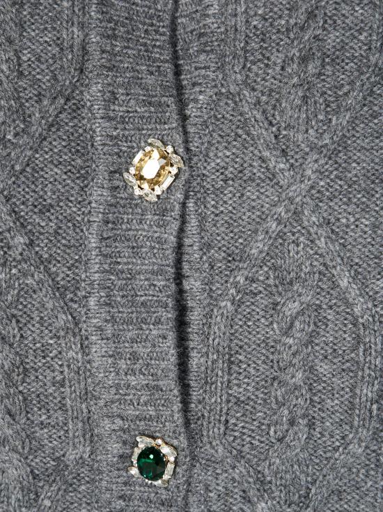 25FW 리우조 가디건 MF5423MS040 02050 GRIGIO - LIU JO