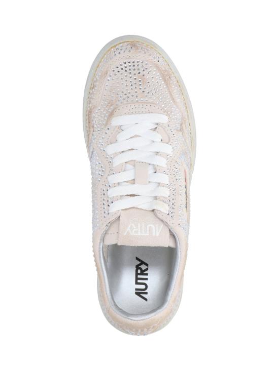 25FW 오트리 메달리스트 로우 레더 스니커즈 AULW NA01 White - AUTRY