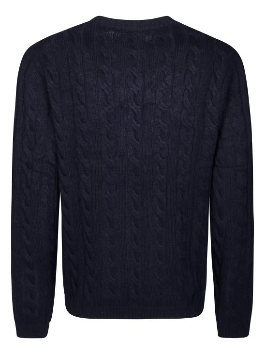 25FW 썬 68 스웨터 K45138 07 NAVY BLUE - SUN 68