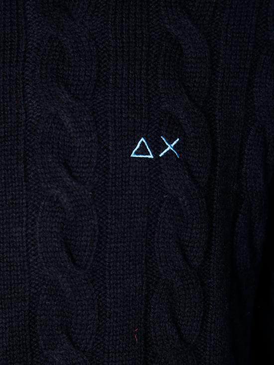 25FW 썬 68 스웨터 K45138 07 NAVY BLUE - SUN 68