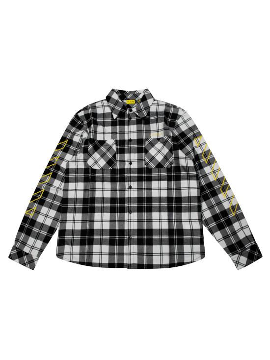 25FW [키즈] 오프화이트 패딩 OBGA001F25FAB0011018 BIANCO NERO