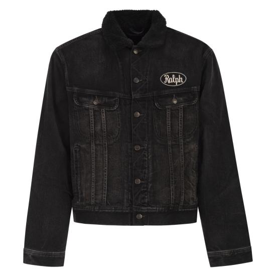 25FW 폴로 랄프로렌 릴렉스 플리스 라인 트러커 재킷 710956616 BLACK