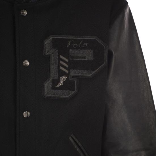 25FW 폴로 랄프로렌 아이코닉 레터맨 재킷 710907546 BLACK - POLO RALPH LAUREN