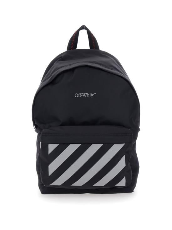 25FW [키즈] 오프화이트 크로스백 OBNB001F25FAB001 1080 BLACK RED