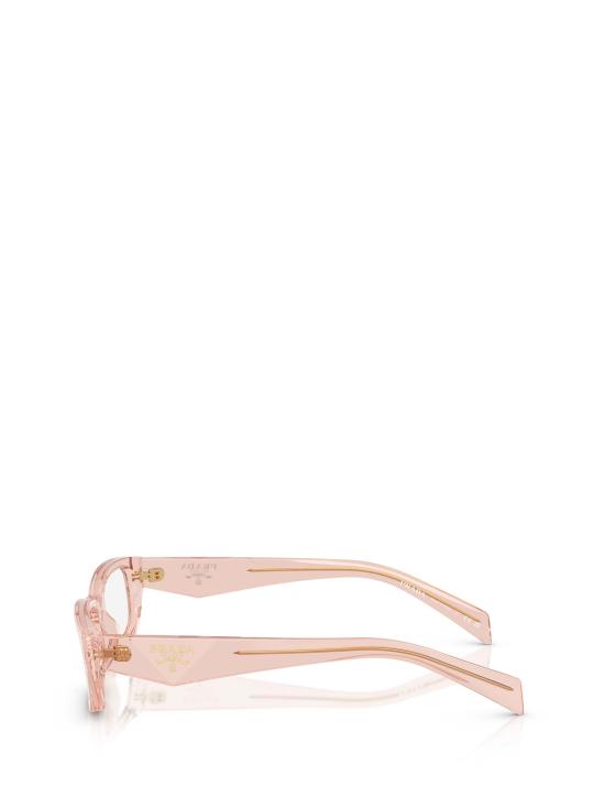 26FW 프라다 안경 PR B05V 19Q1O1 TRANSPARENT PEACH - PRADA