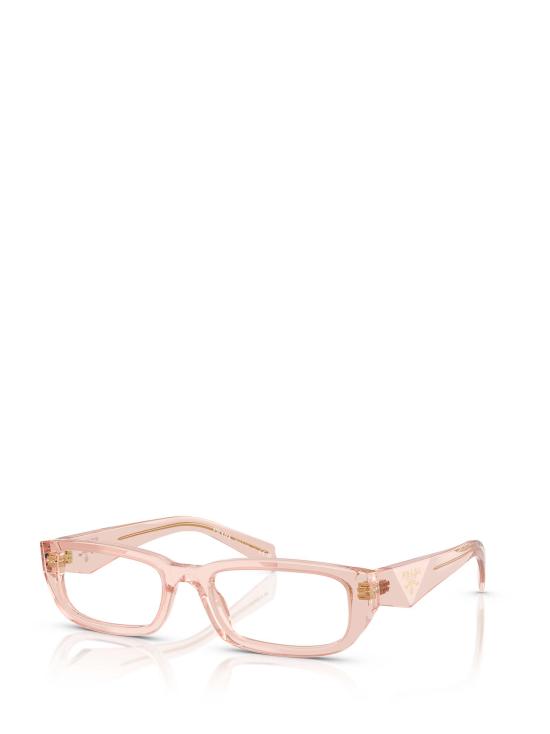 26FW 프라다 안경 PR B05V 19Q1O1 TRANSPARENT PEACH - PRADA