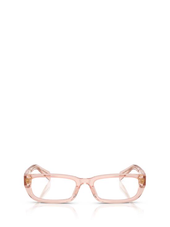 26FW 프라다 안경 PR B05V 19Q1O1 TRANSPARENT PEACH