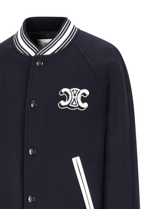 25FW 셀린느 봄버 자켓 RV0X4814E 07MR Blue - CELINE