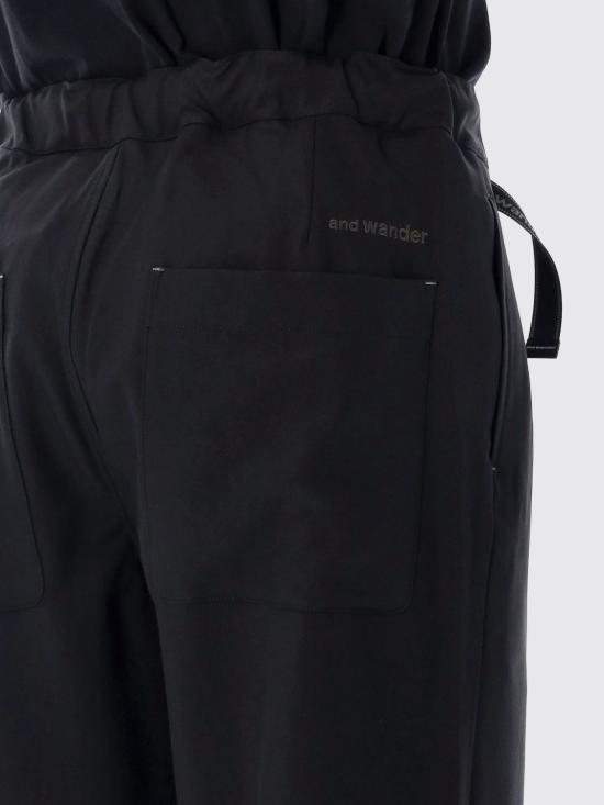 25FW 앤드원더 트레이닝/조거 팬츠 5745282105010 BLACK DOM - AND WANDER