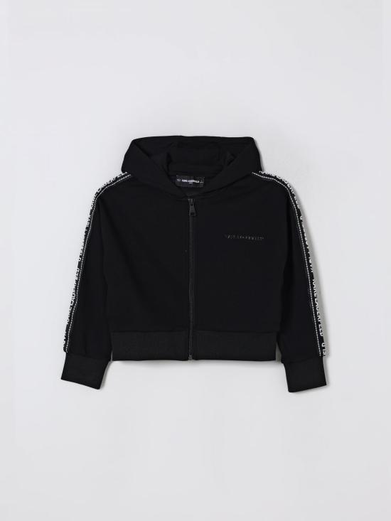 25FW [키즈] 칼라거펠트 풀오버 Z30609 09B Black