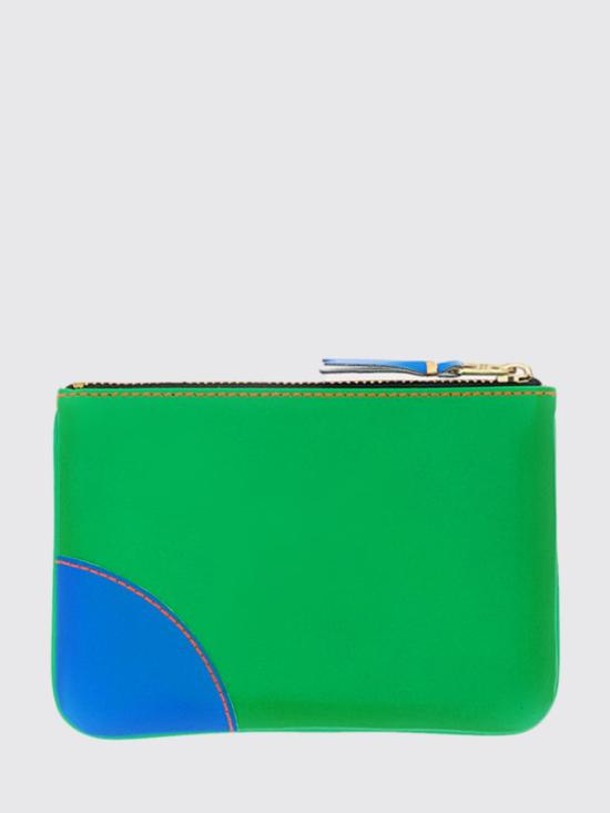 25FW 꼼데가르송 클래식 레더 라인 파우치 SA8100SF GREENORANGE Green - COMME DES GARCONS